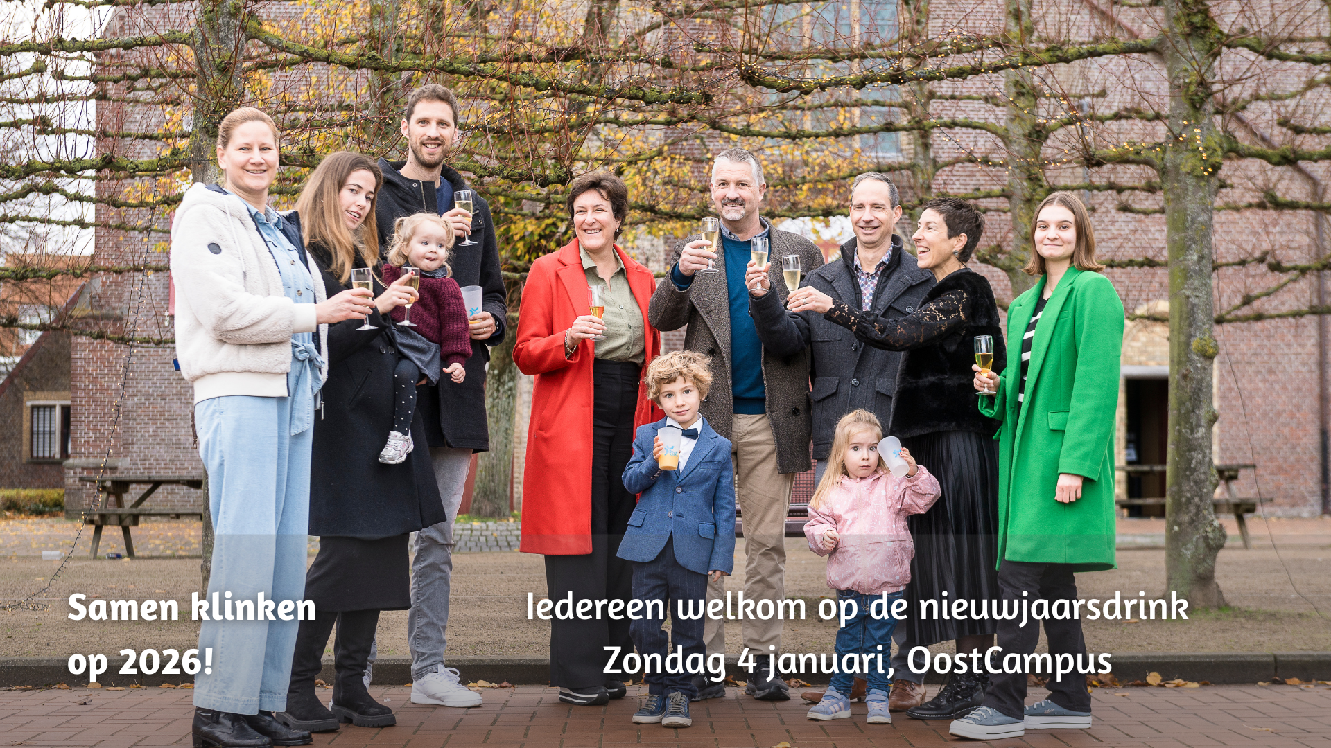 Uitnodiging nieuwjaarsreceptie