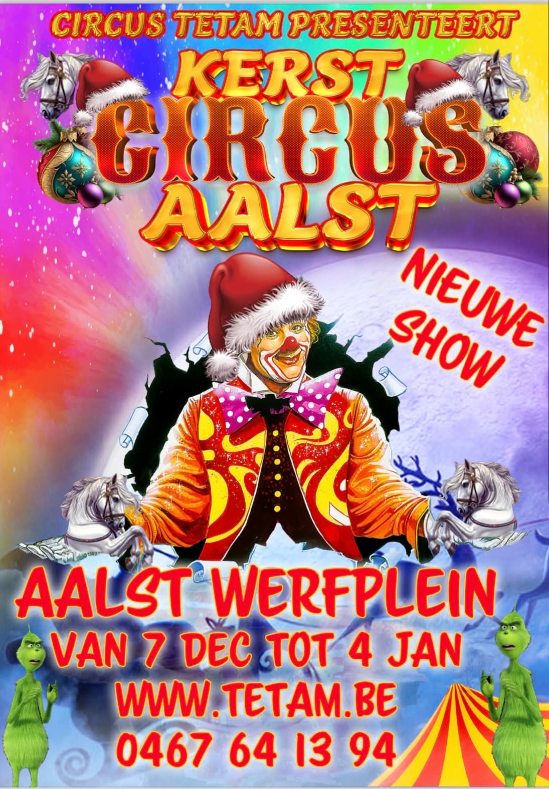  3de editie van Kerstcircus Aalst 2025