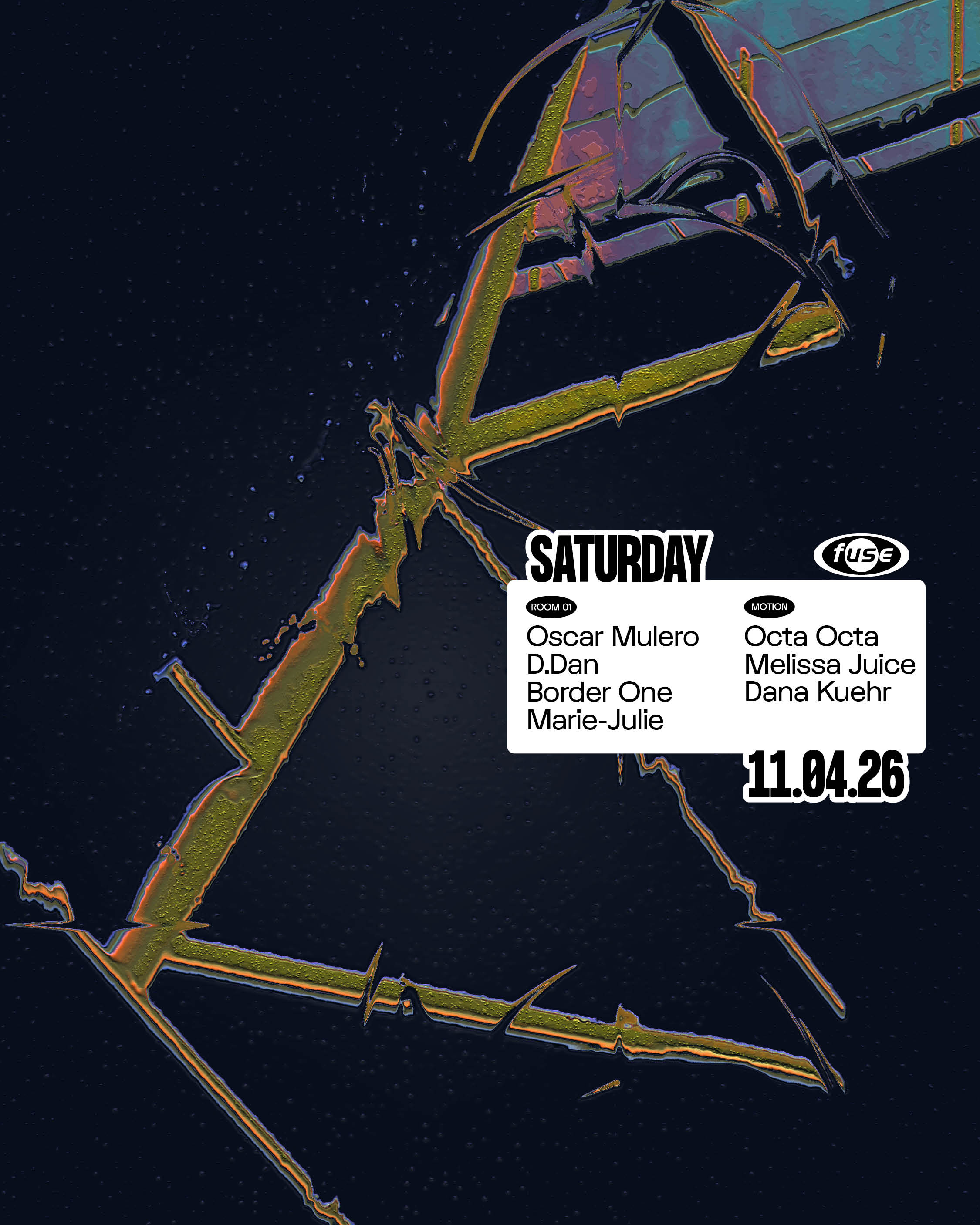 Fuse presents: Oscar Mulero, D.Dan & Octo Octa