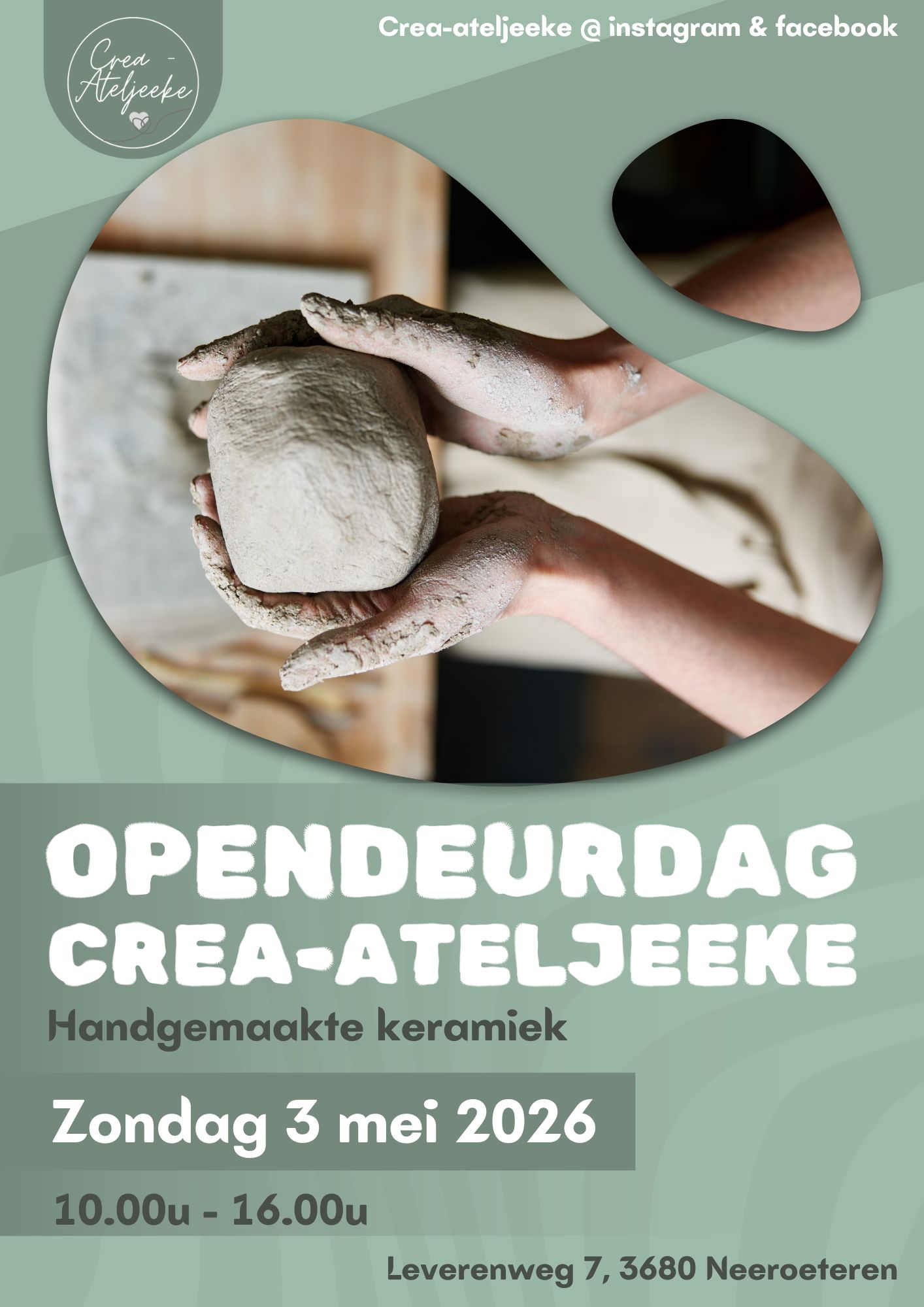 We zetten onze deuren open om een glimp te werpen op ons atelier.  We zijn heel hard aan het werk om tal van onze creaties uit te stallen. Het belooft weer een gezellige dag te worden met een hapje en een drankje. 
