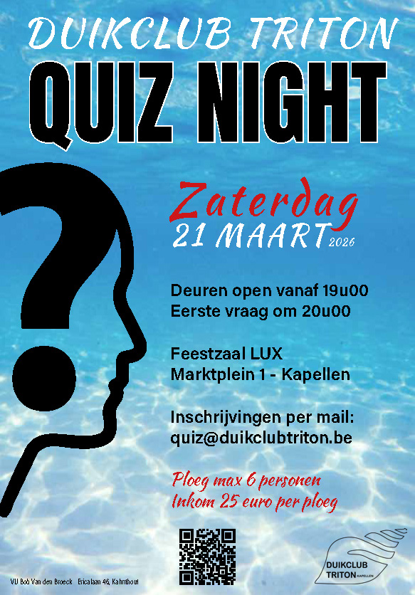 Quiz Duikclub TRITON