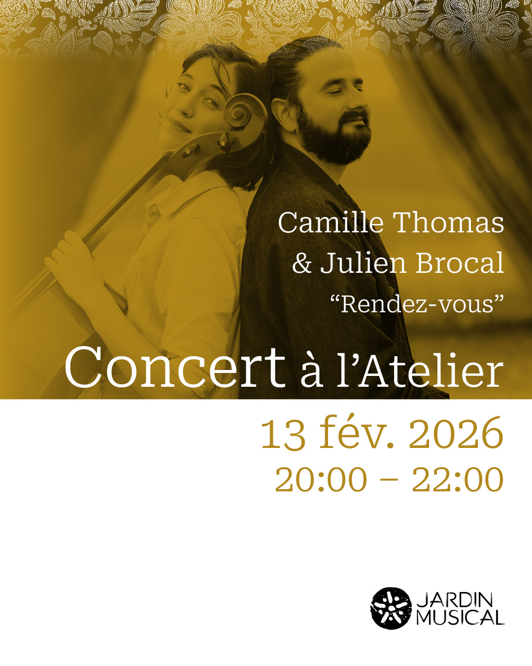 Concert à l'Atelier - Rendez-vous