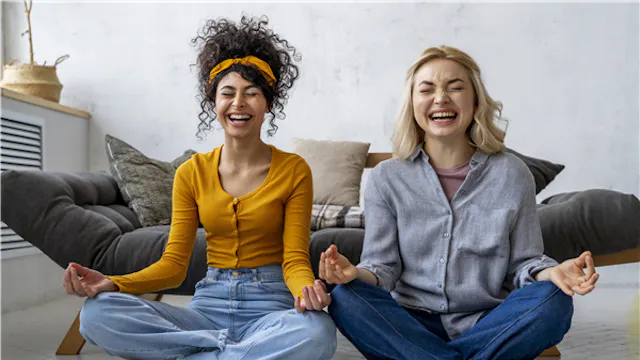 Burentalent: Lachyoga After Work