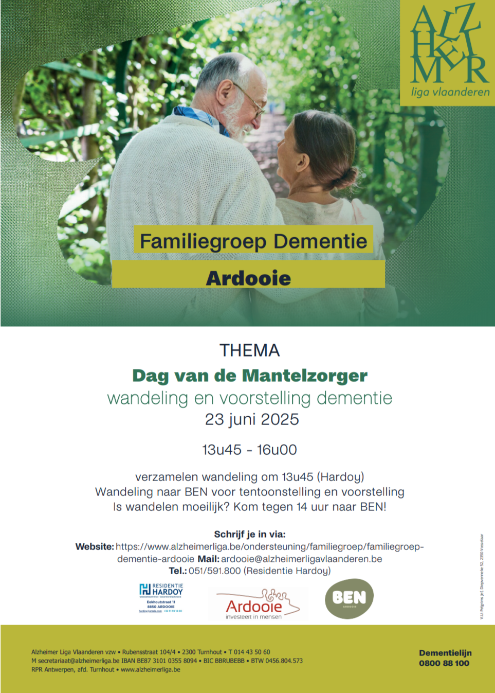 dag van de mantelzorger wandeling