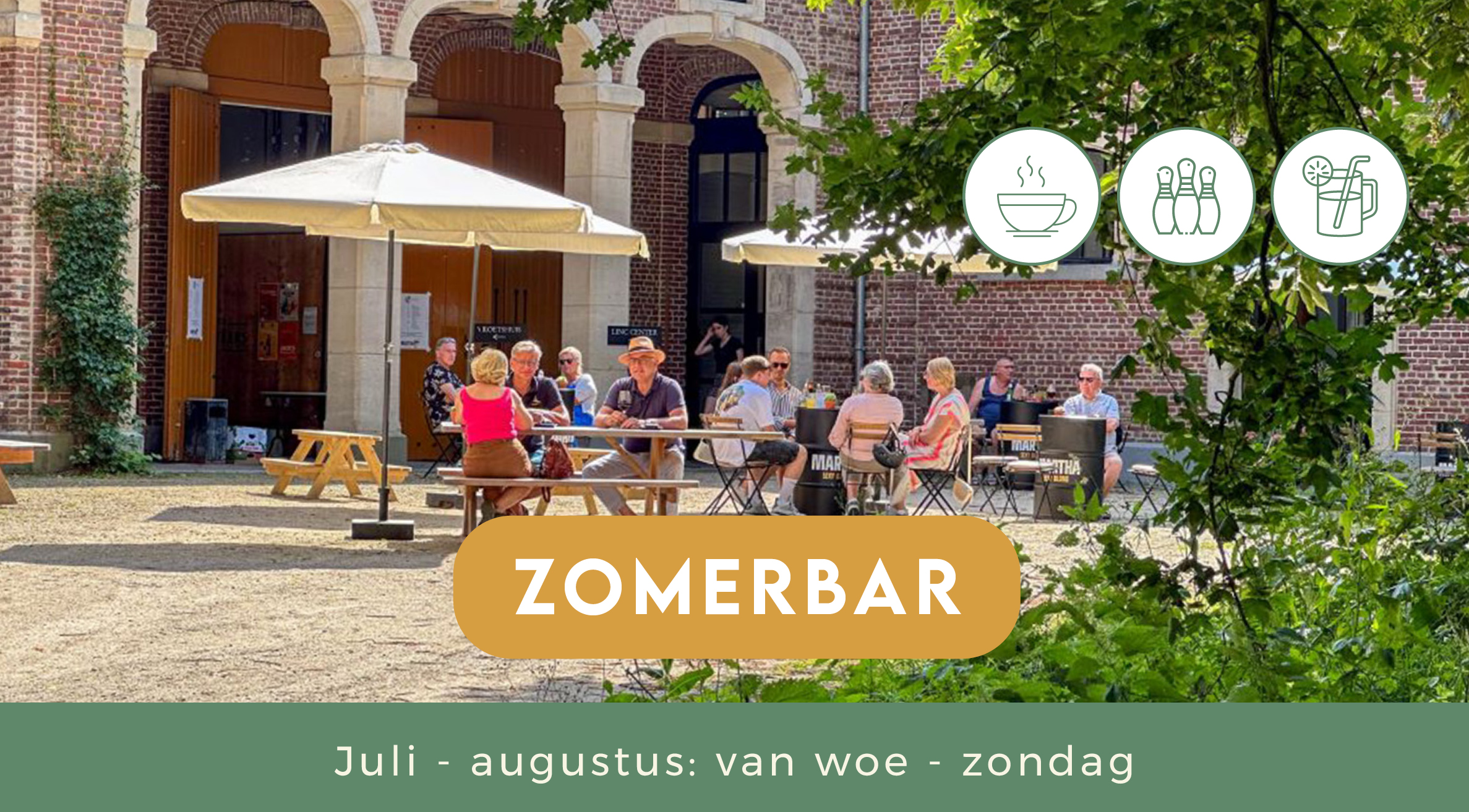 Zomerbar Koetshuis Poeke