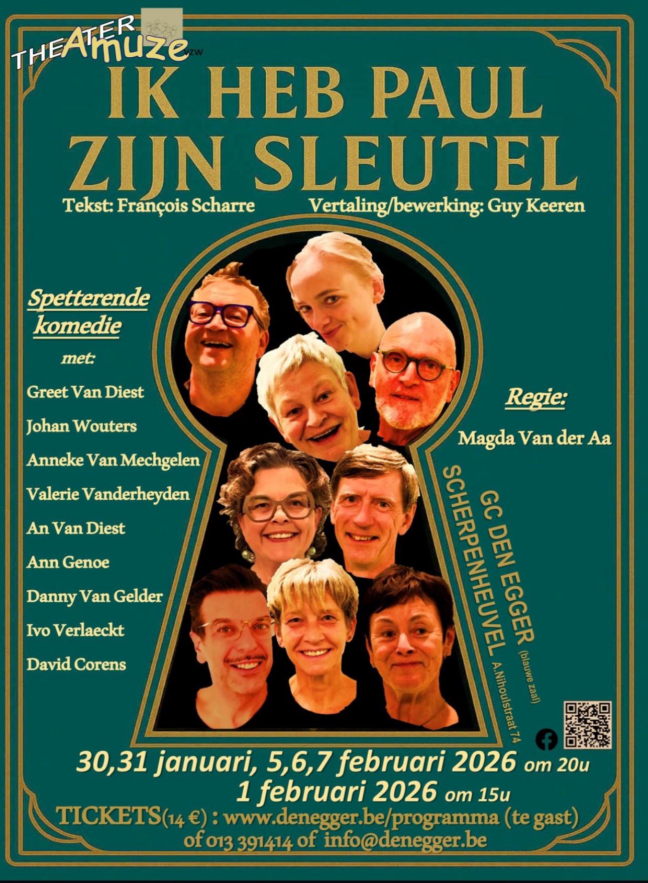 "Ik heb Paul zijn sleutel!" - Theater Amuze