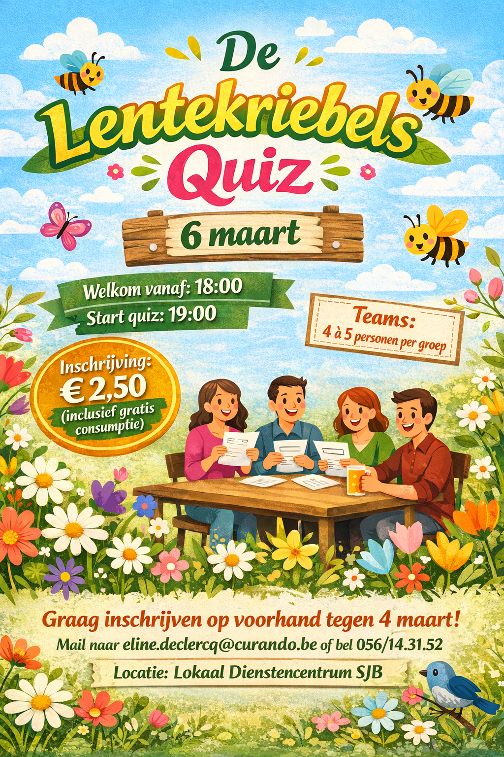 De lentekriebelsquiz