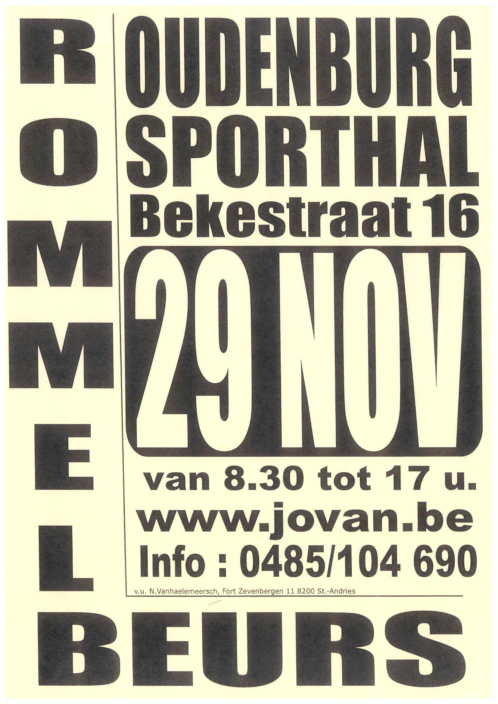 Rommelbeurs Oudenburg