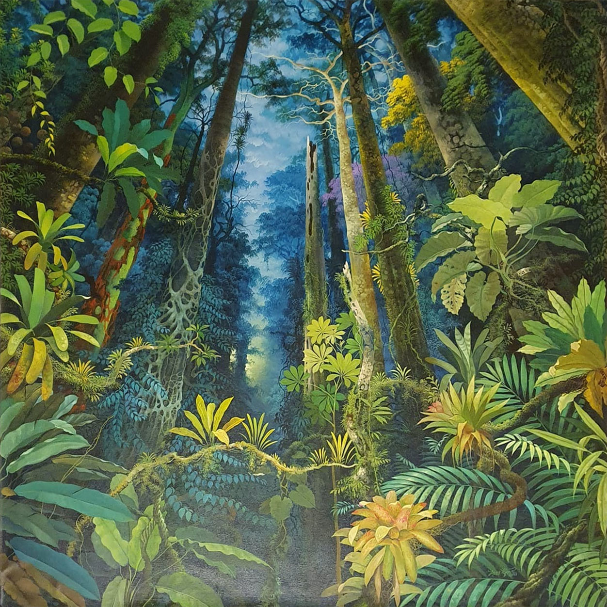 Schilderij van Deny Efer