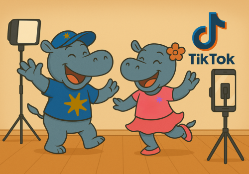 Maak een TikTok reeks met Nilo en Nila