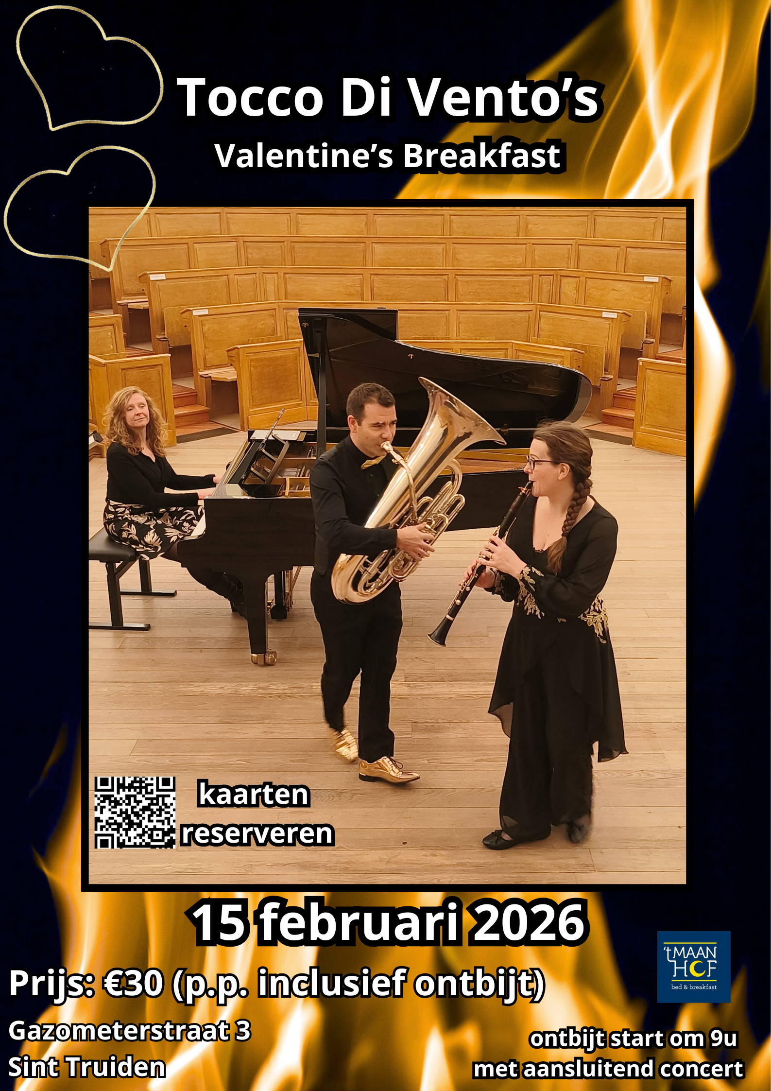 Tocco Di Vento's Valentine's Breakfast