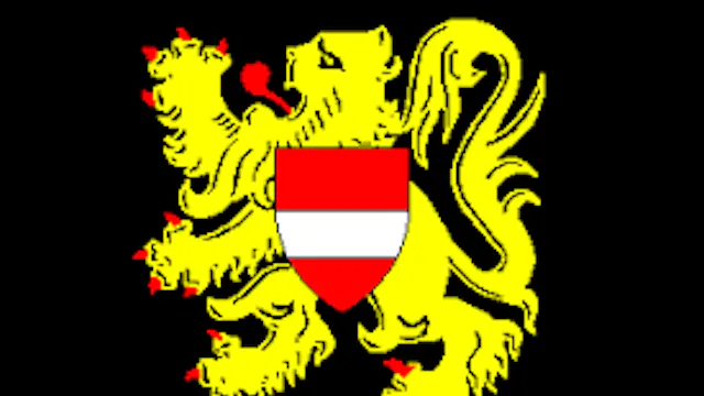 Vlag van de provincie Vlaams-Brabant