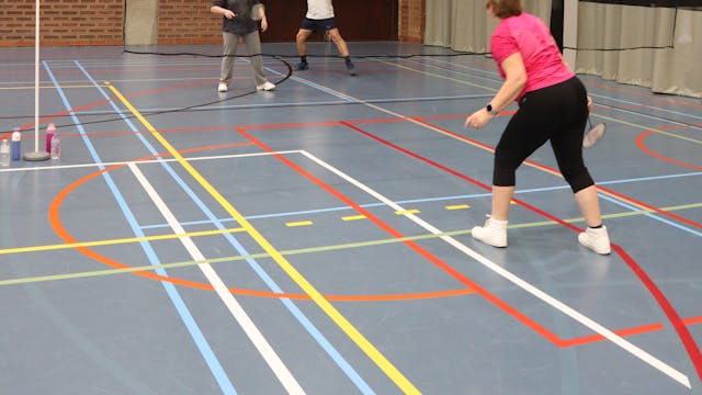 Badminton op maandag