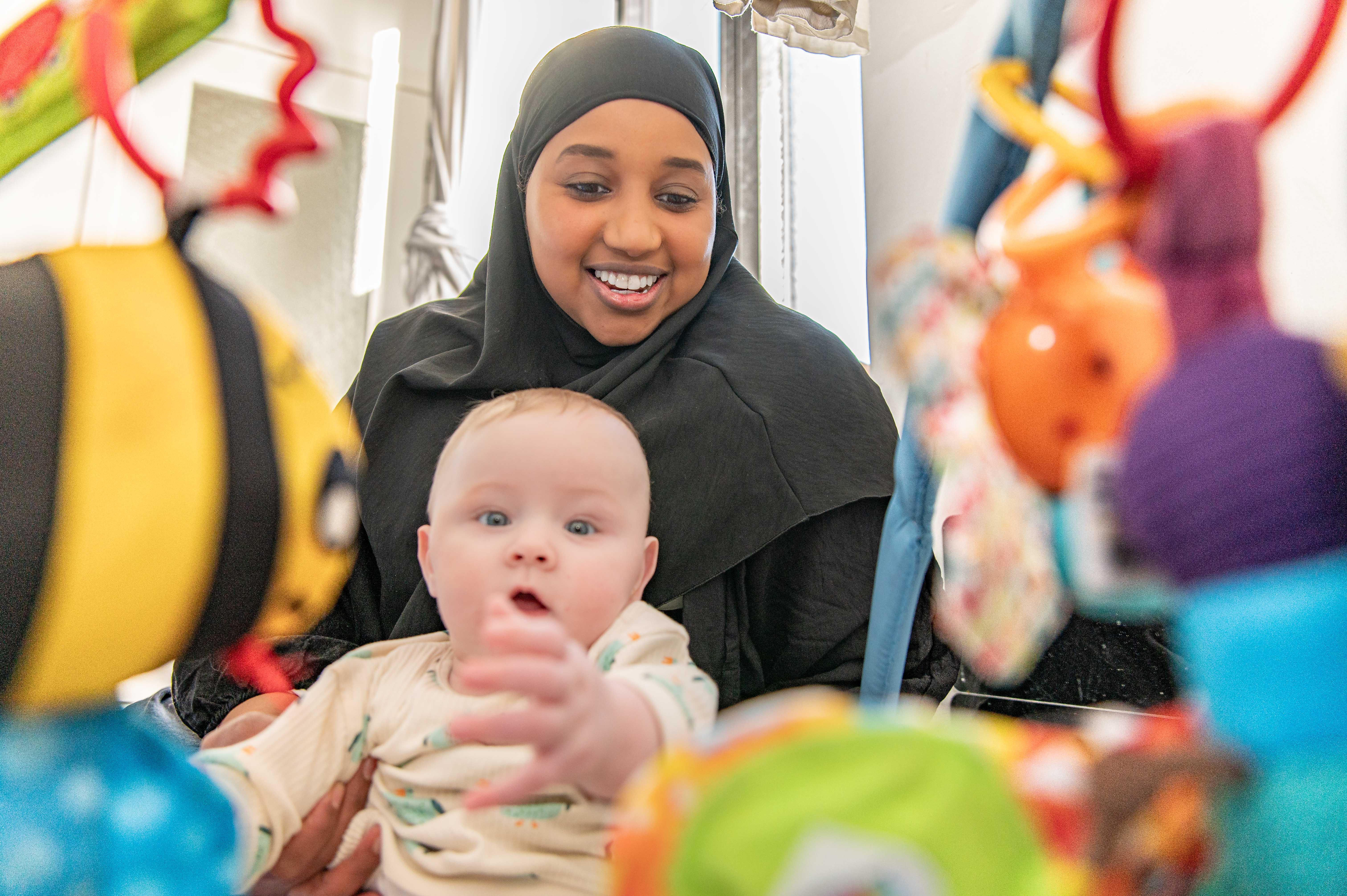 Onthaalouder Hamdi Mohamud