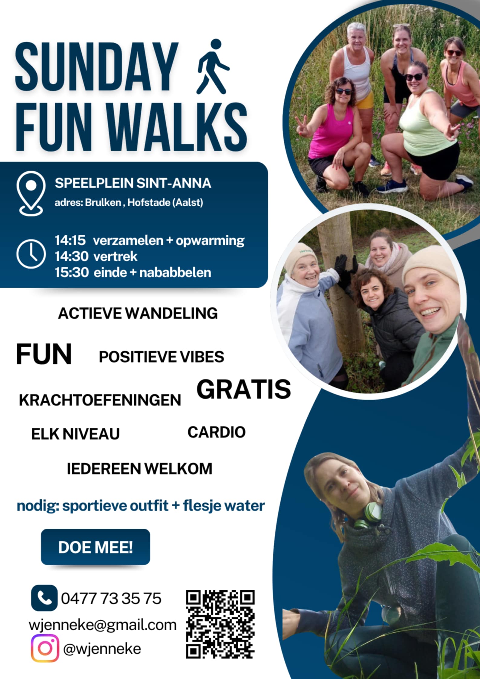 Flyer Sunday Fun Walks