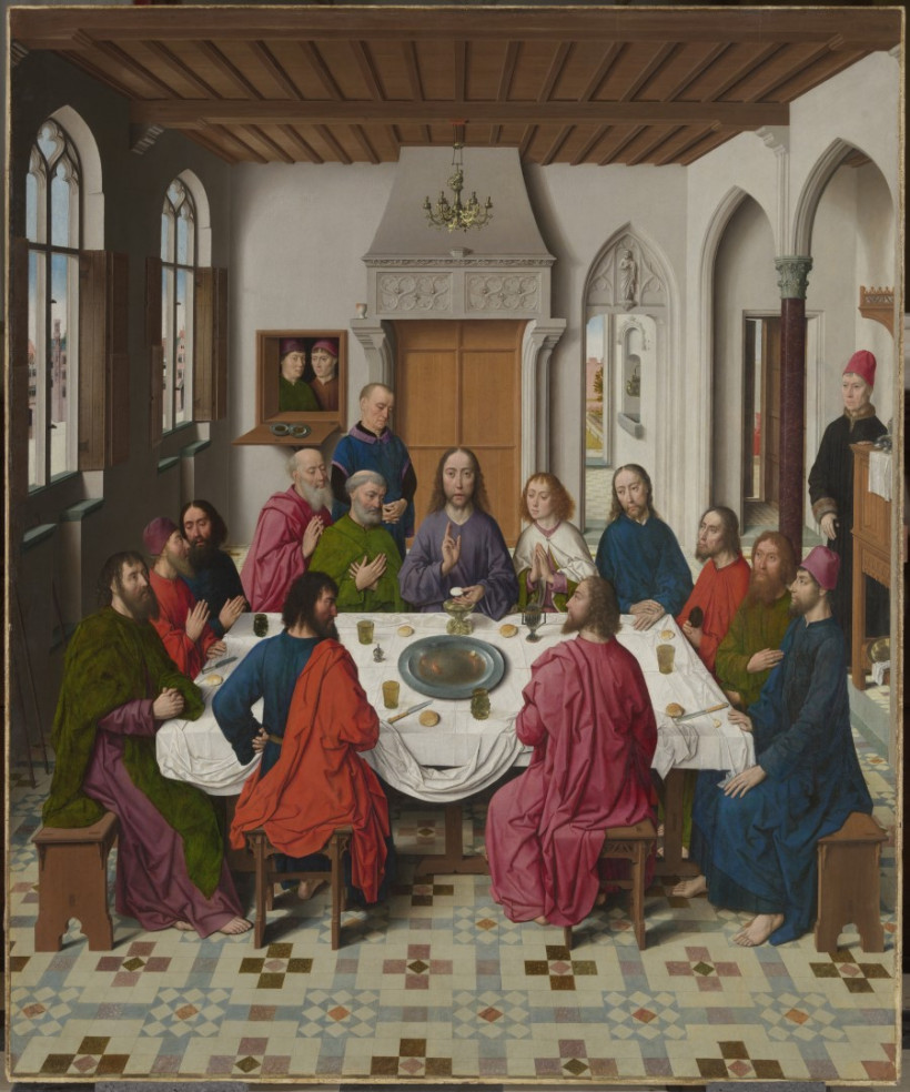Dieric Bouts, 'Het Laatste Avondmaal', Collectie M Leuven