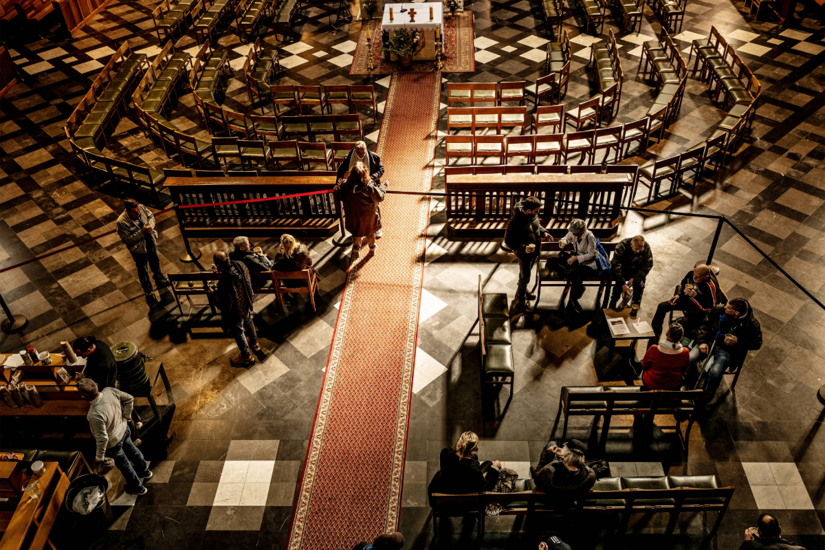 Sociale organisatie 't Vlot door fotograaf Jelle Vermeersch uit de expo 'Verbonden in zorg'