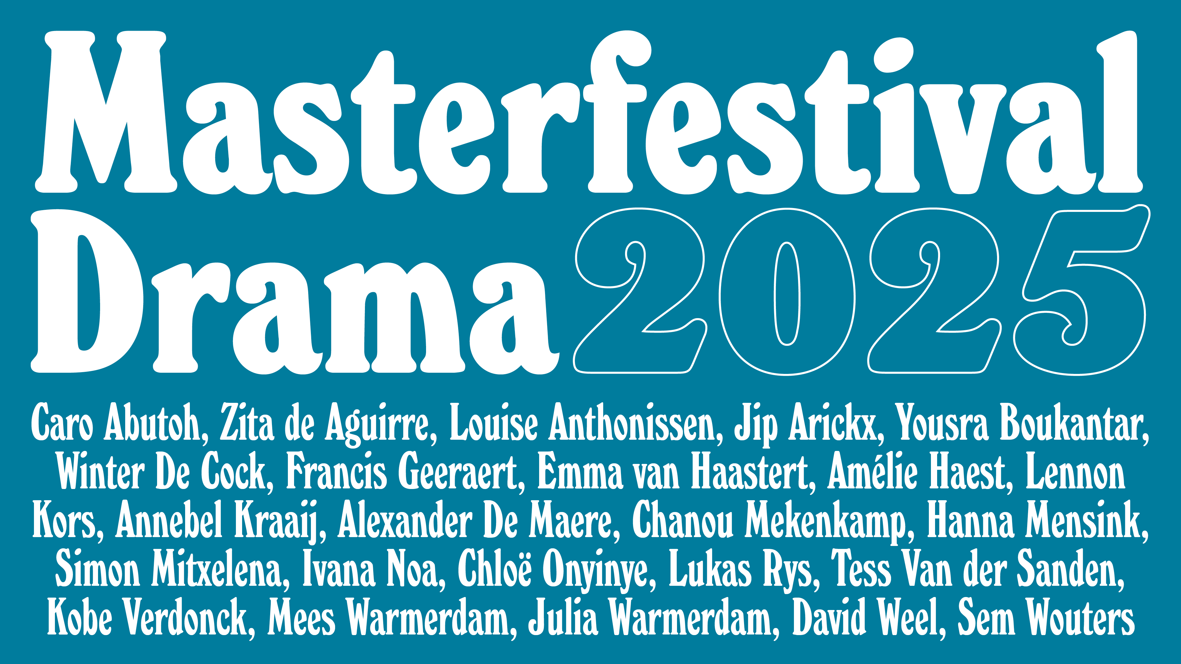 master festival Drama 2025