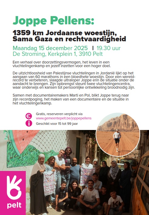 Een verhaal over doorzettingsvermogen, het leven in een vluchtelingenkamp en jezelf inzetten voor een hoger doel.