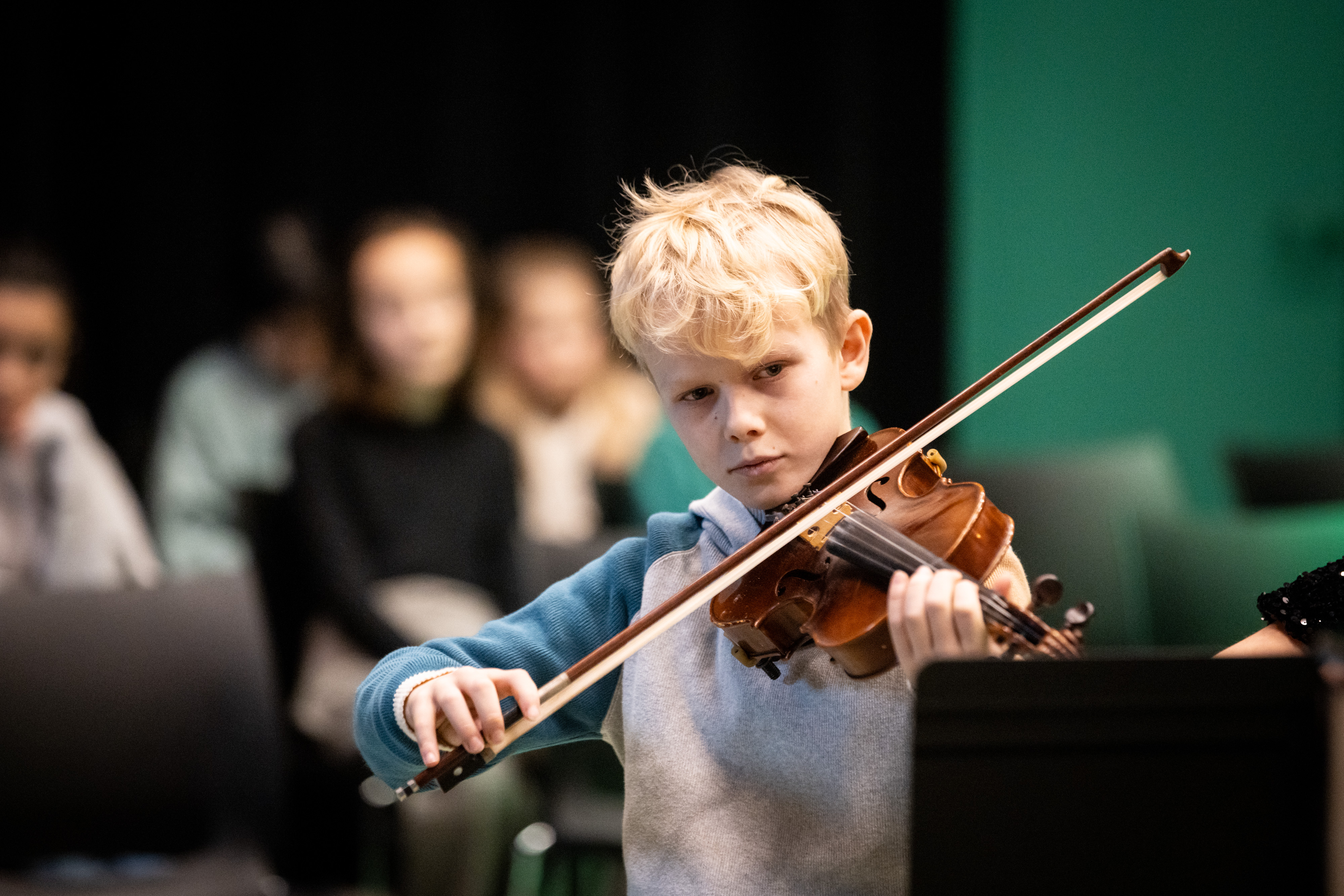 Jongen met viool