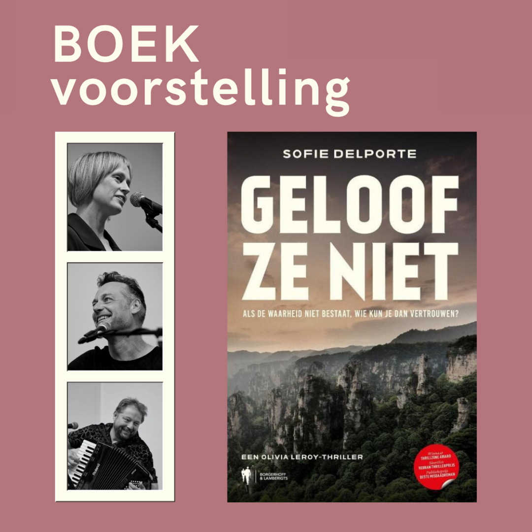 Boekvoorstelling Geloof ze niet