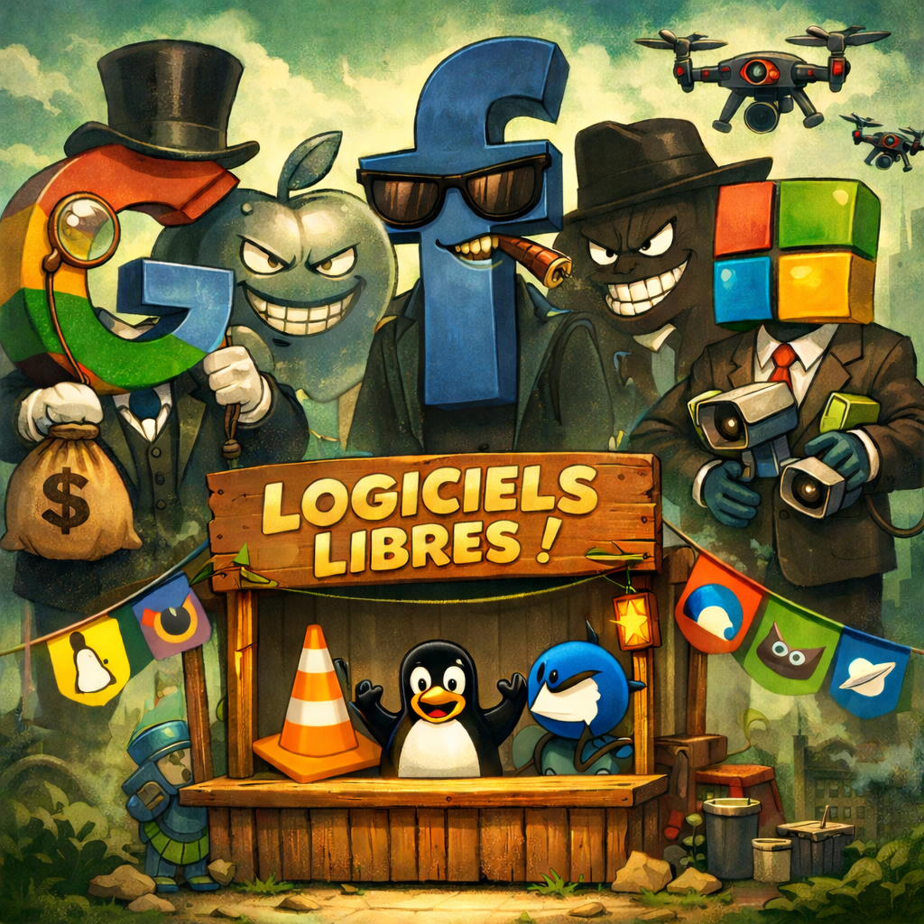 Ateliers : "découverte des logiciels libres et des alternatives au GAFAM"