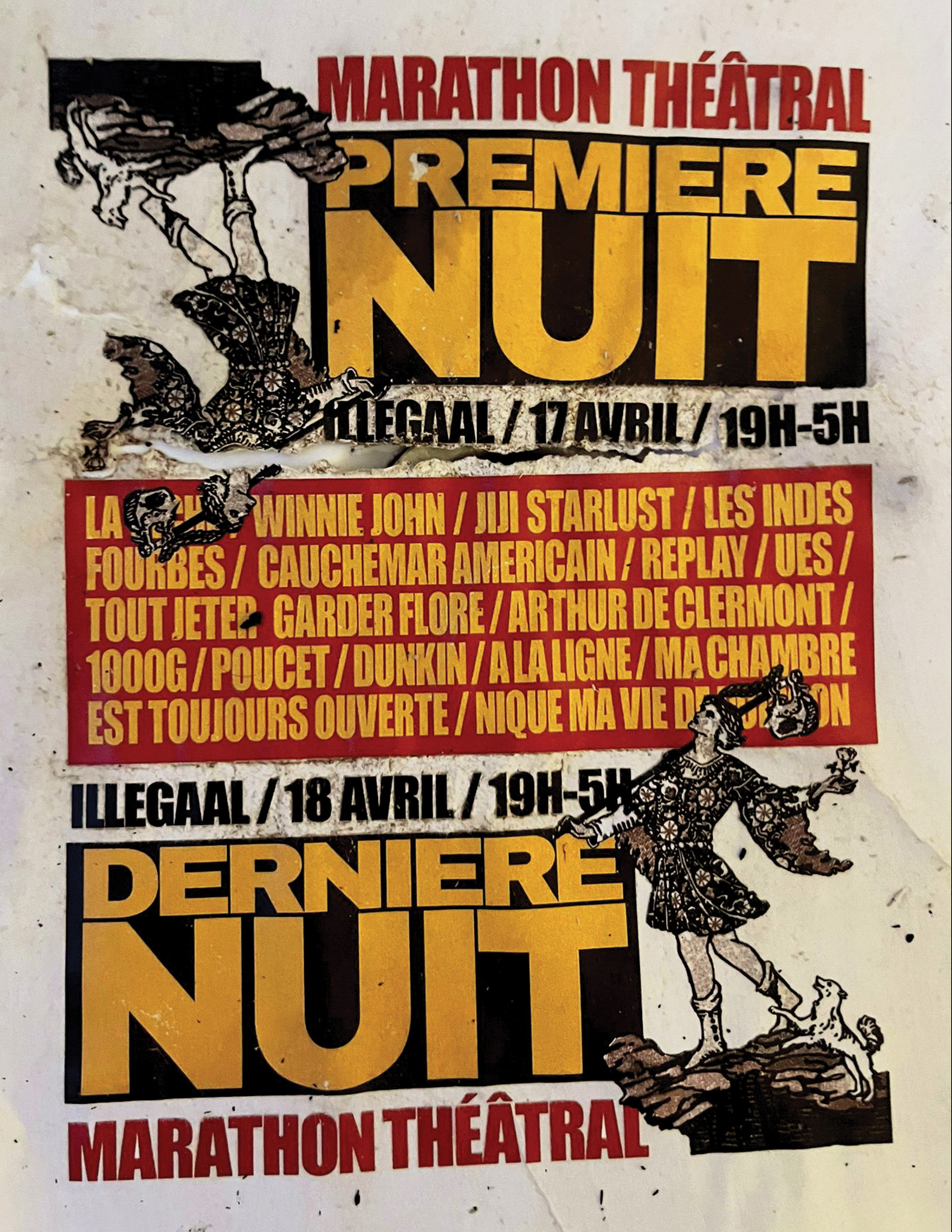 Affiche Festival Plato - Marathon Théâtrale