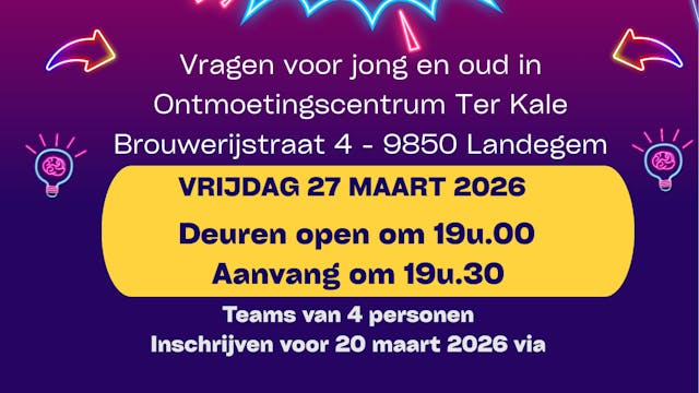 Vragen voor jong en oud