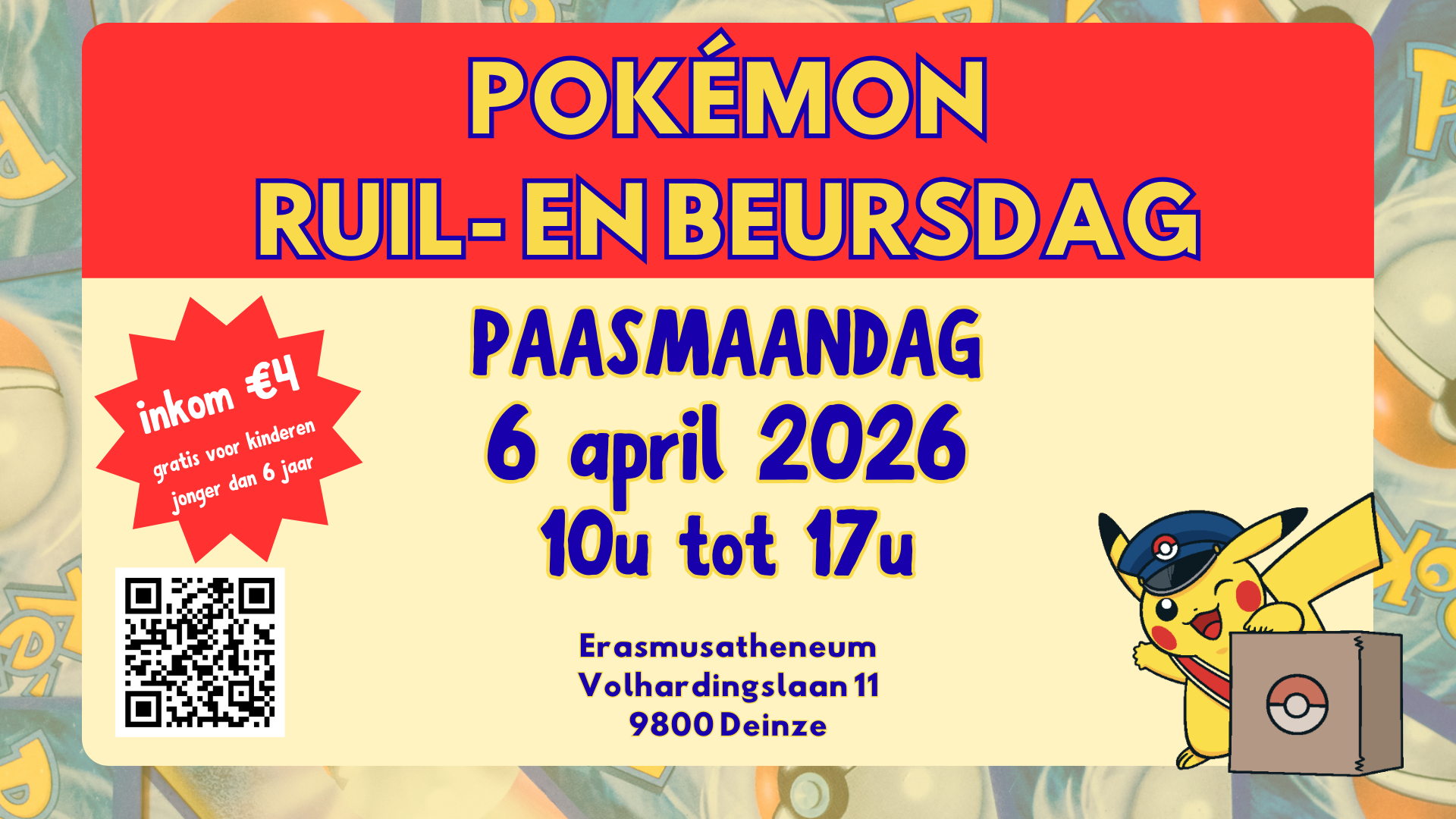 GameLoods Pokémon ruil- en beursdag