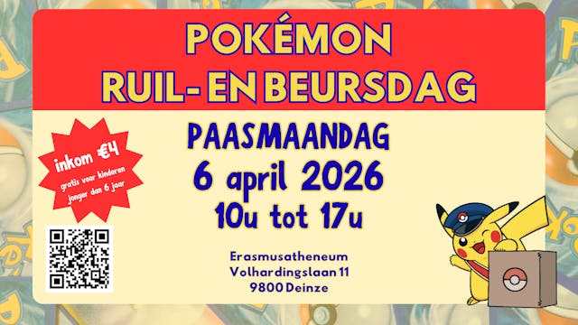 GameLoods Pokémon ruil- en beursdag