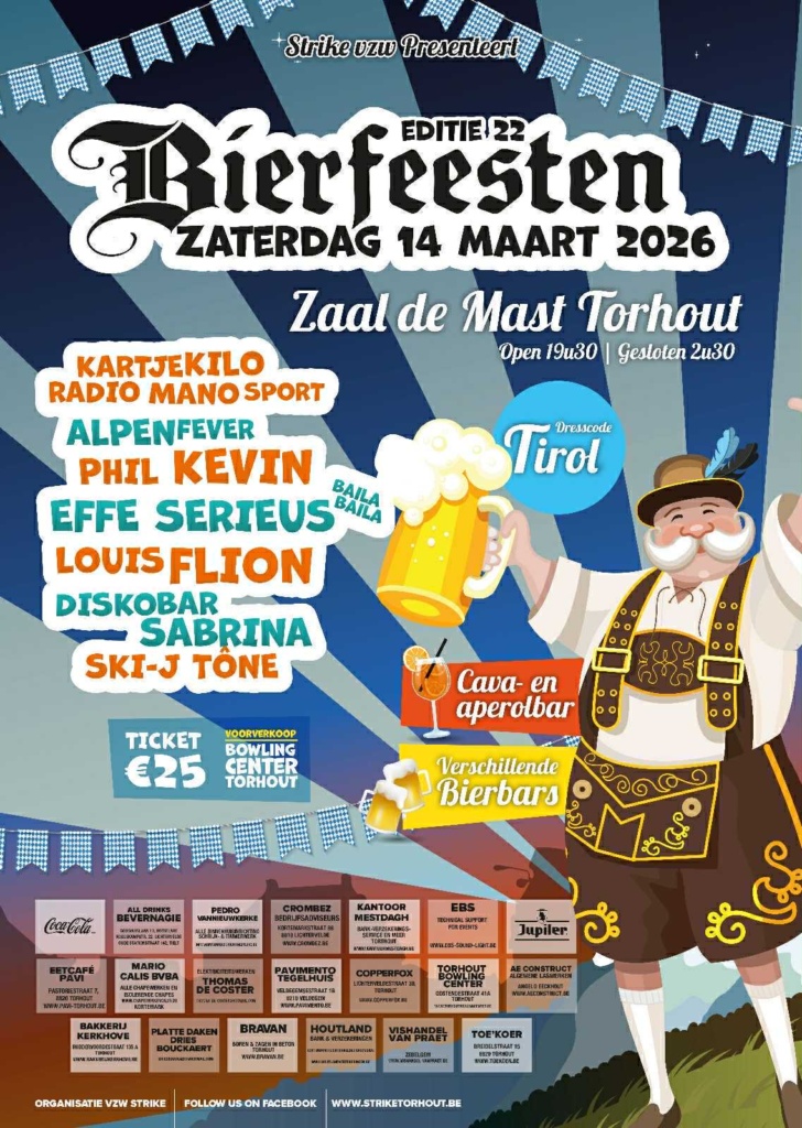 Affiche Bierfeesten editie 2026