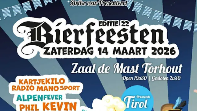 Affiche Bierfeesten editie 2026