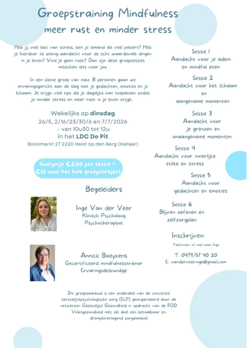 mindful minder stress en meer rust