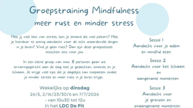 mindful minder stress en meer rust
