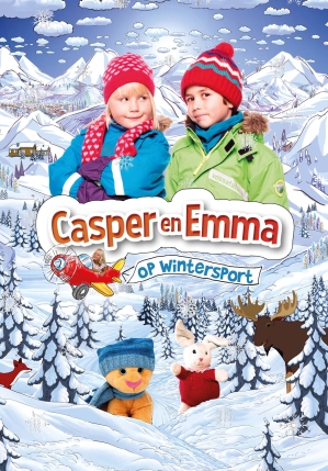 Casper en Emma op wintersport