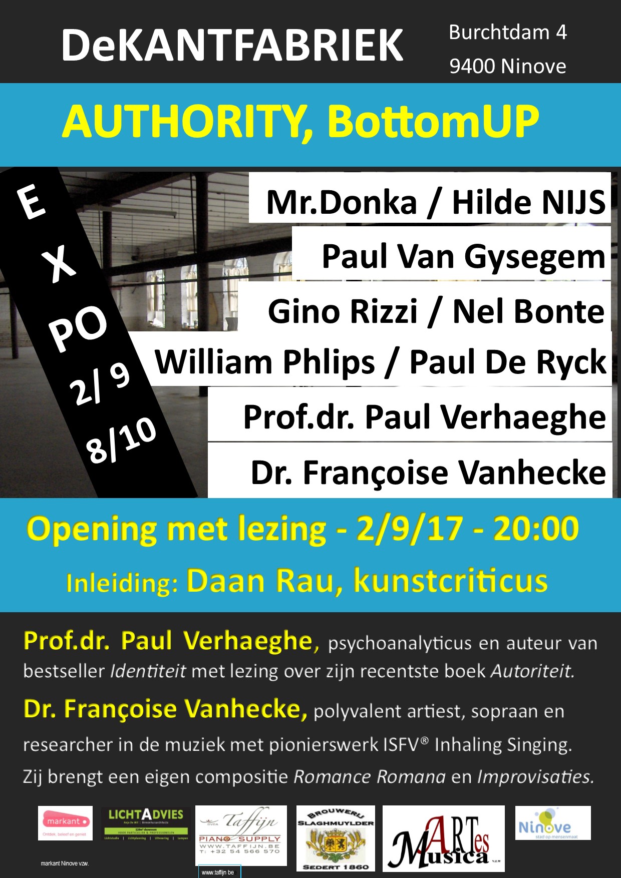 AFFICHE AUTHORITY, BottomUP