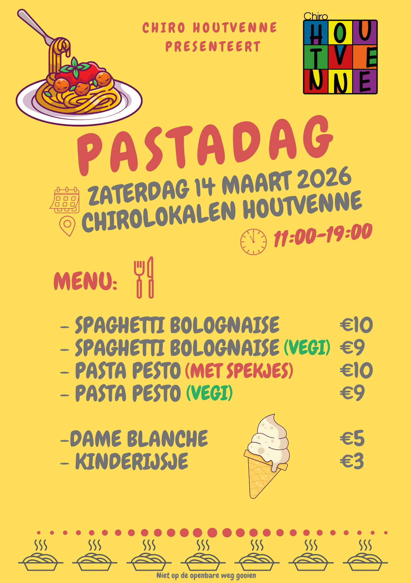 Pastadag Chiro Houtvenne