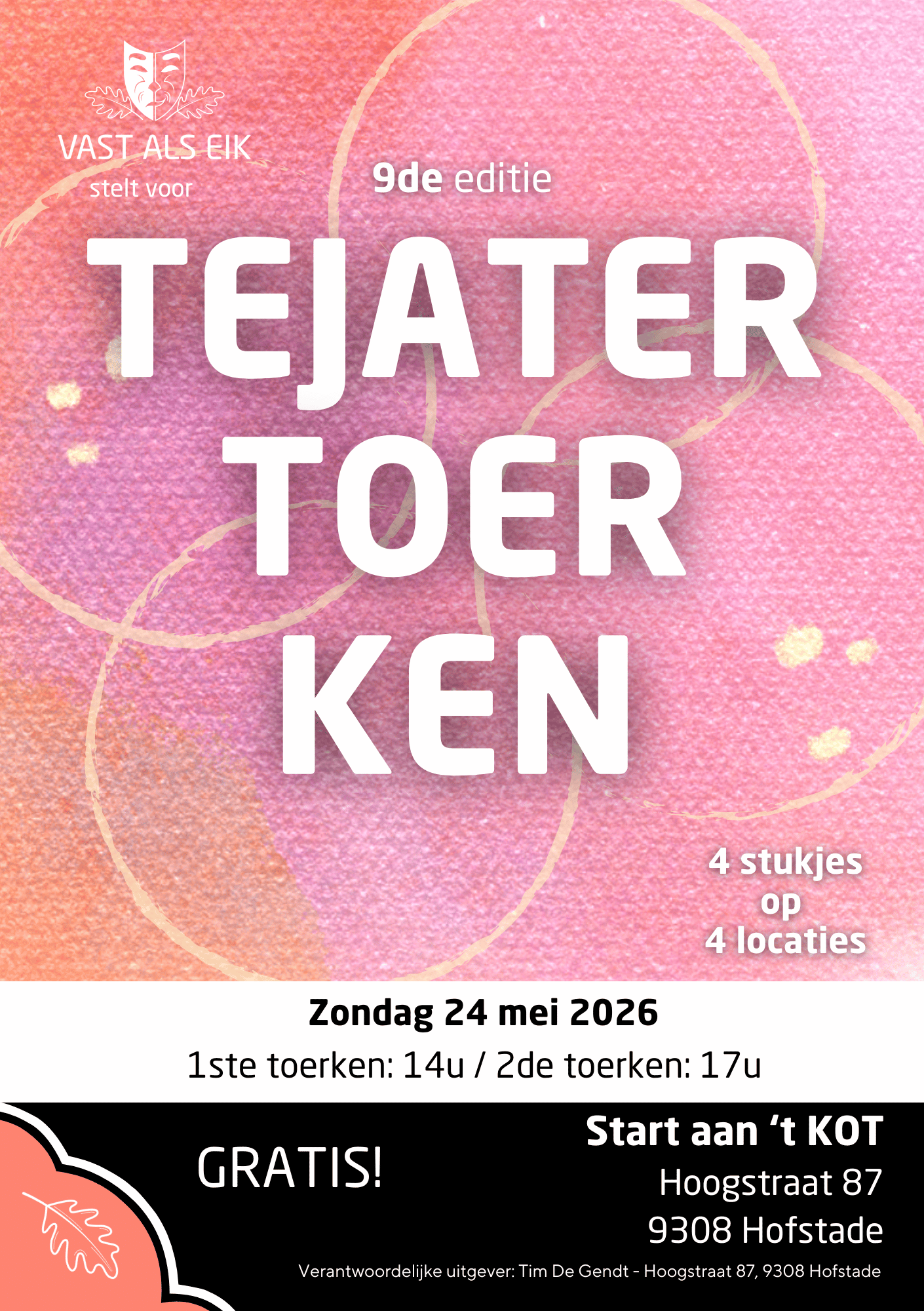 Affiche Tejatertoerken 2026