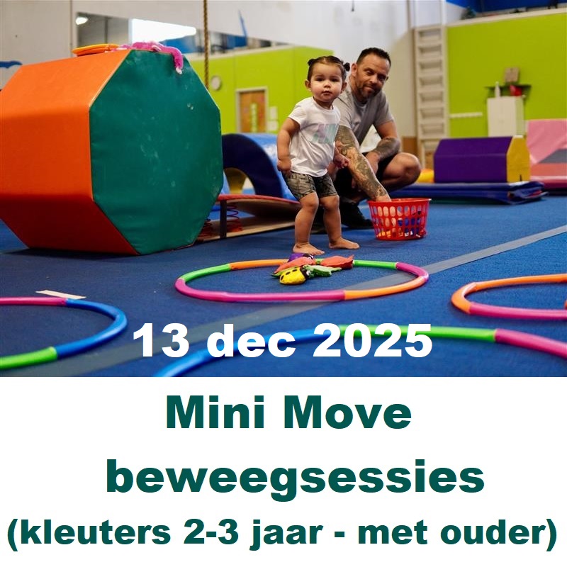 MiniMove kleuters 2-3 jaar met ouder in Balen - UiTinVlaanderen