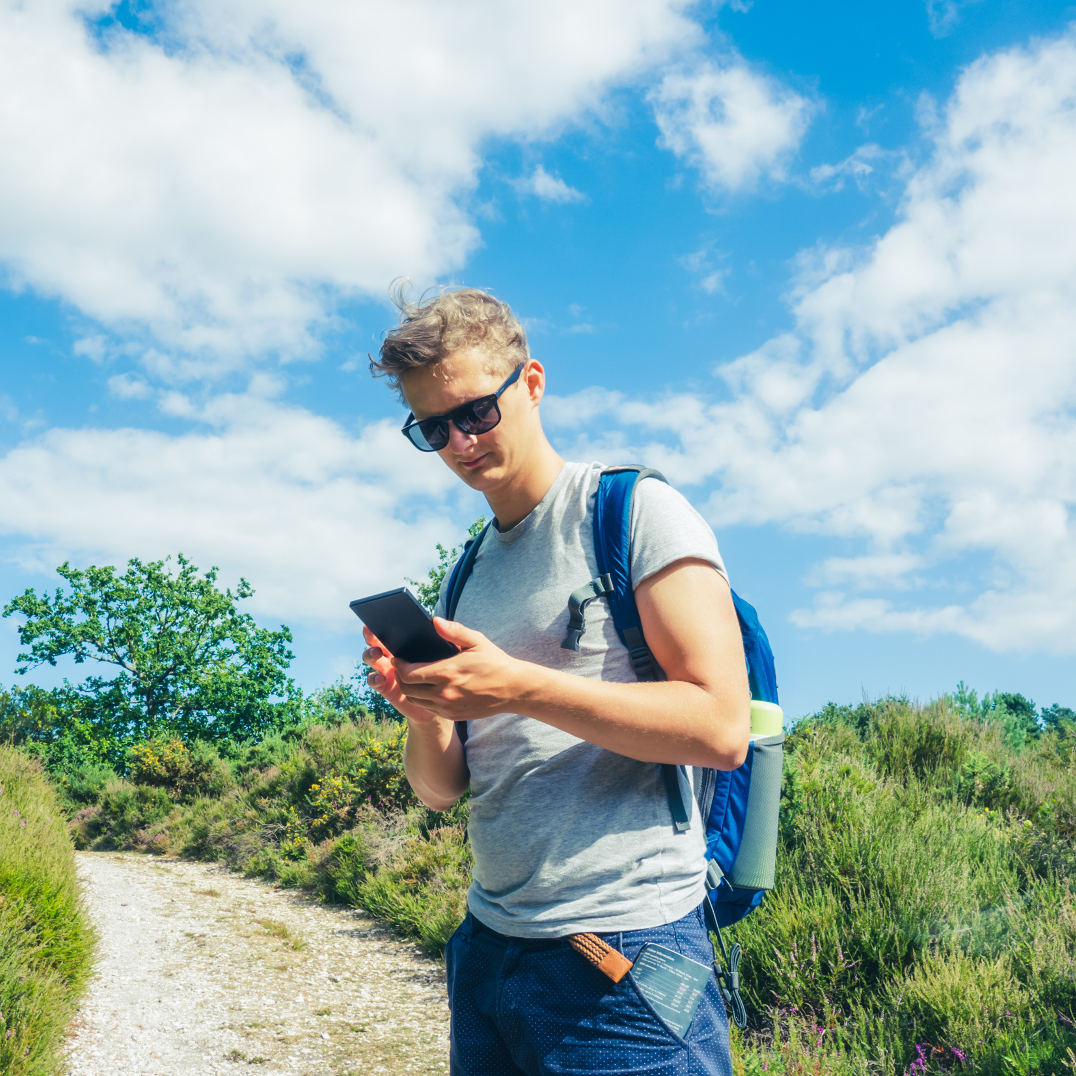 Sectielinks van de site