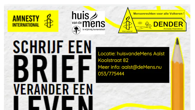 Amnesty schrijfactie