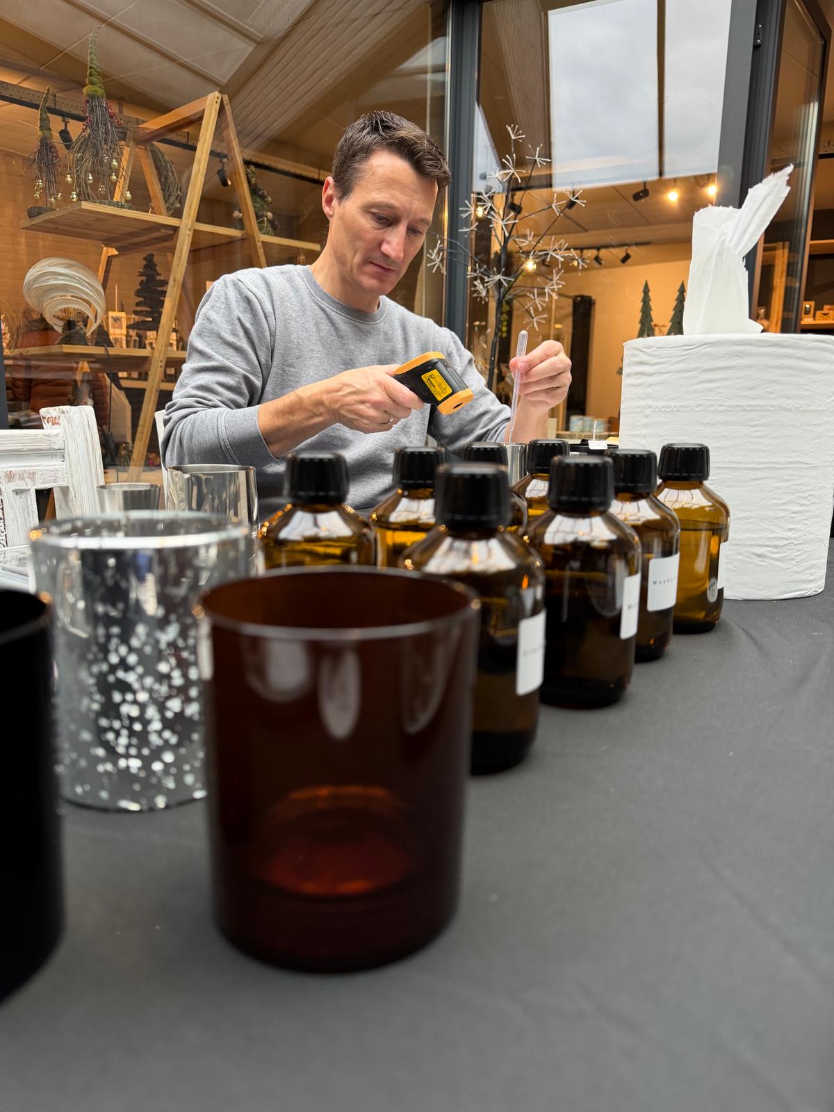 Workshop geurkaars maken