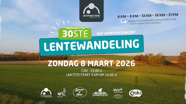 30ste lentewandeling