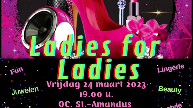 Ladies for Ladies uitnodiging