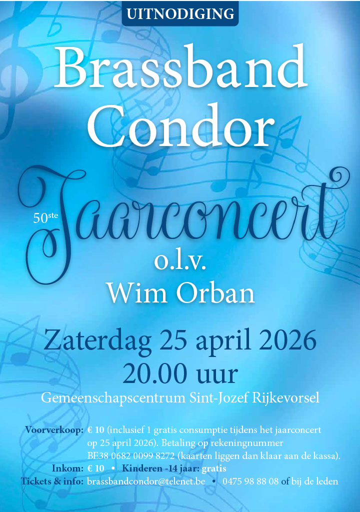 Jaarconcert Brassband Condor