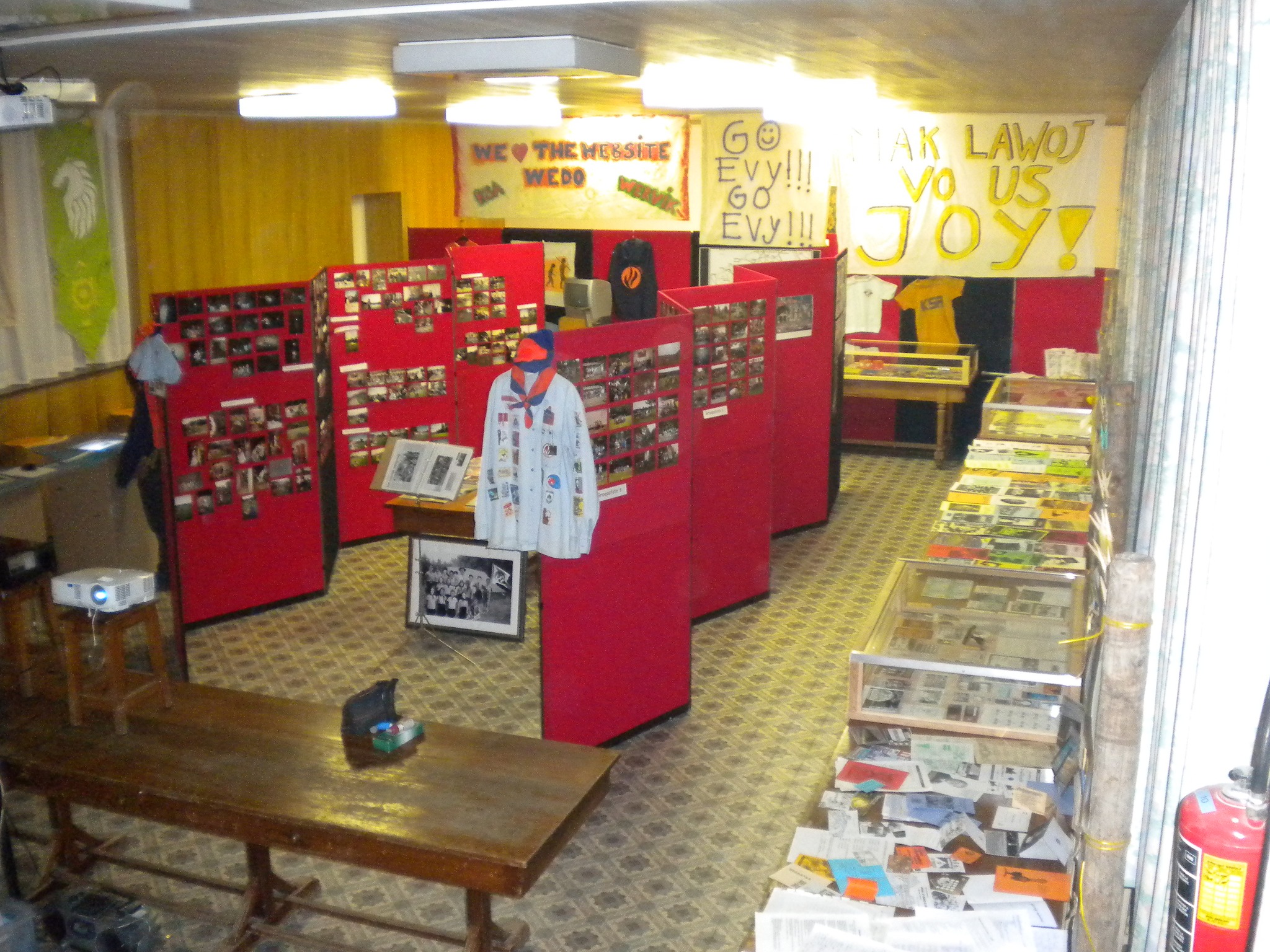 Foto tentoonstelling 20 jaar KSA Grensvuur Wervik