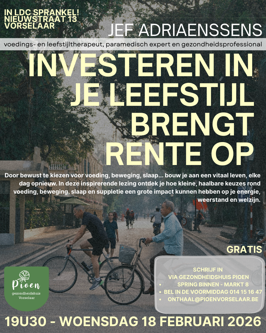 Je leefstijl brengt rente op