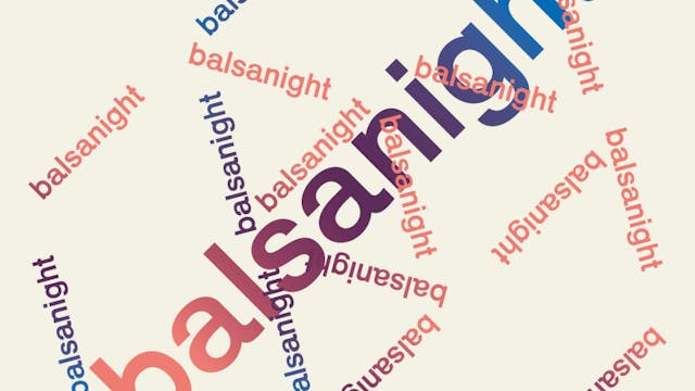 Balsanight #3 | Famille choisie de Elisa VDK