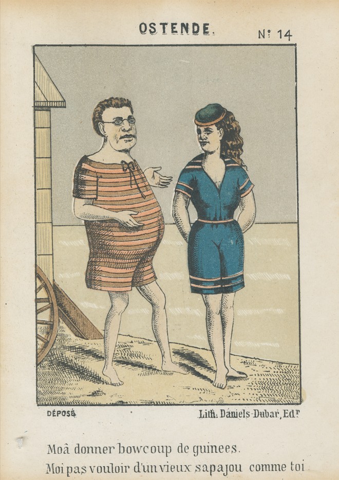 Spotprenten uit de 19de eeuw