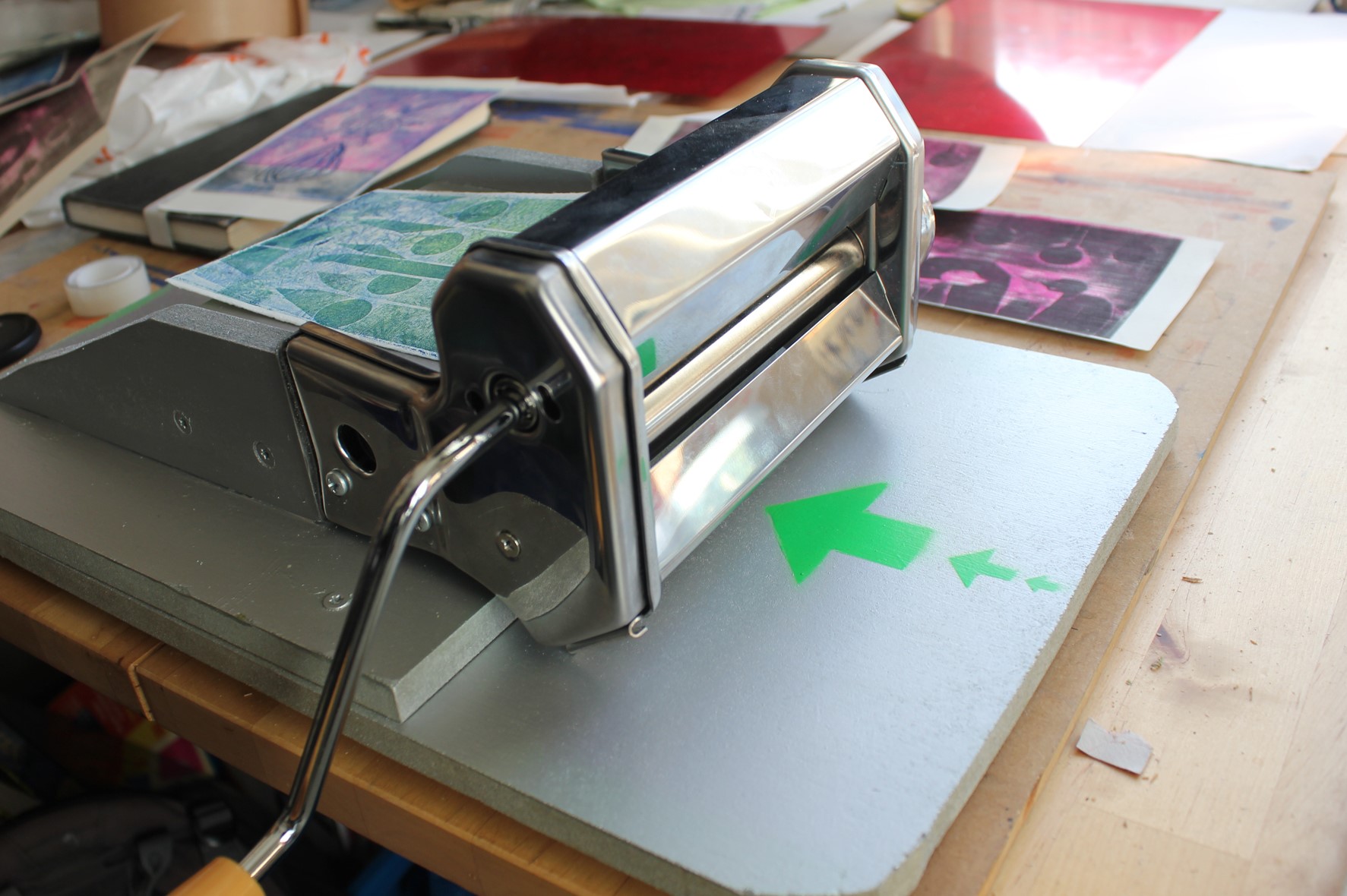 Drukwerkjes met pastapers